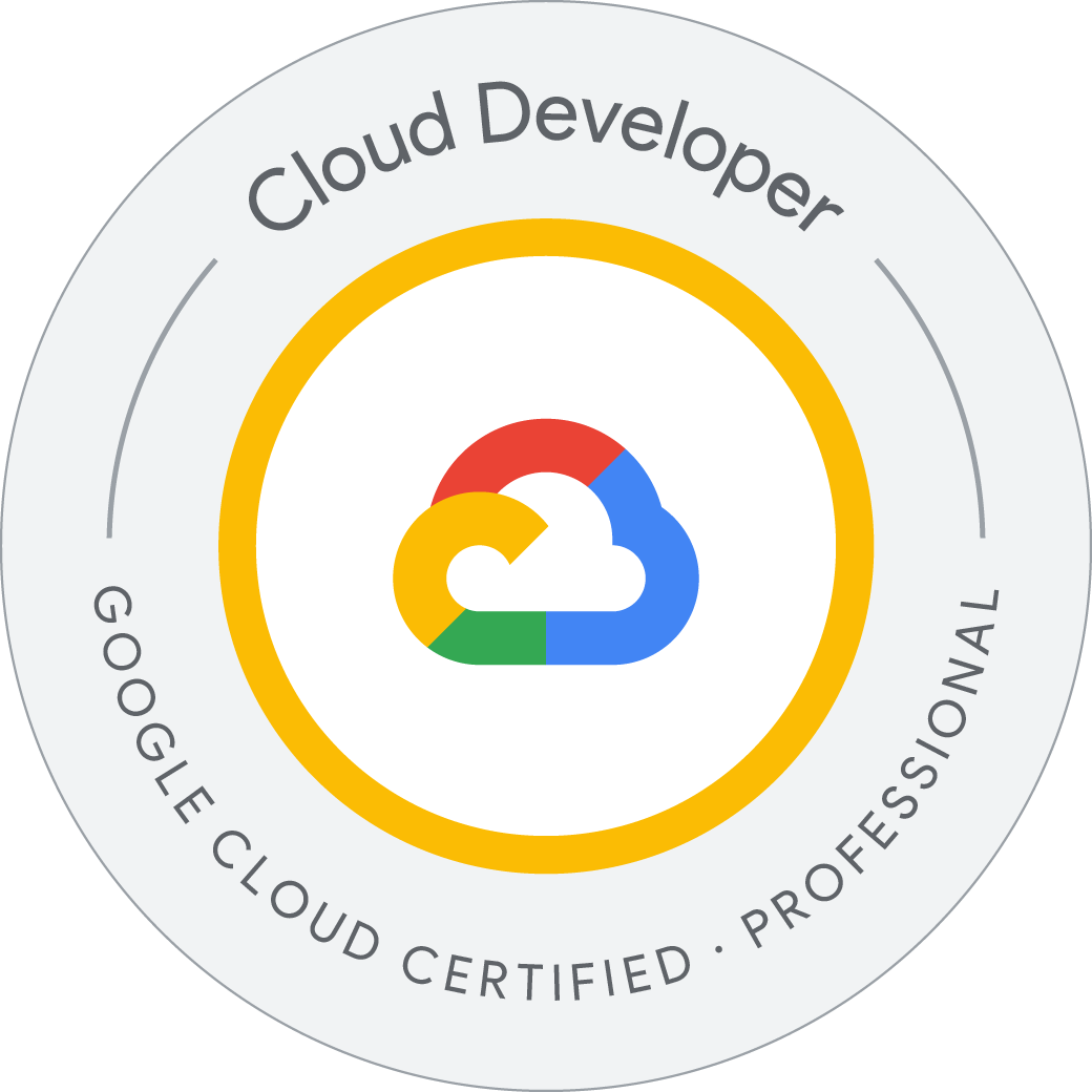 Professional Cloud Developer — Google Cloud