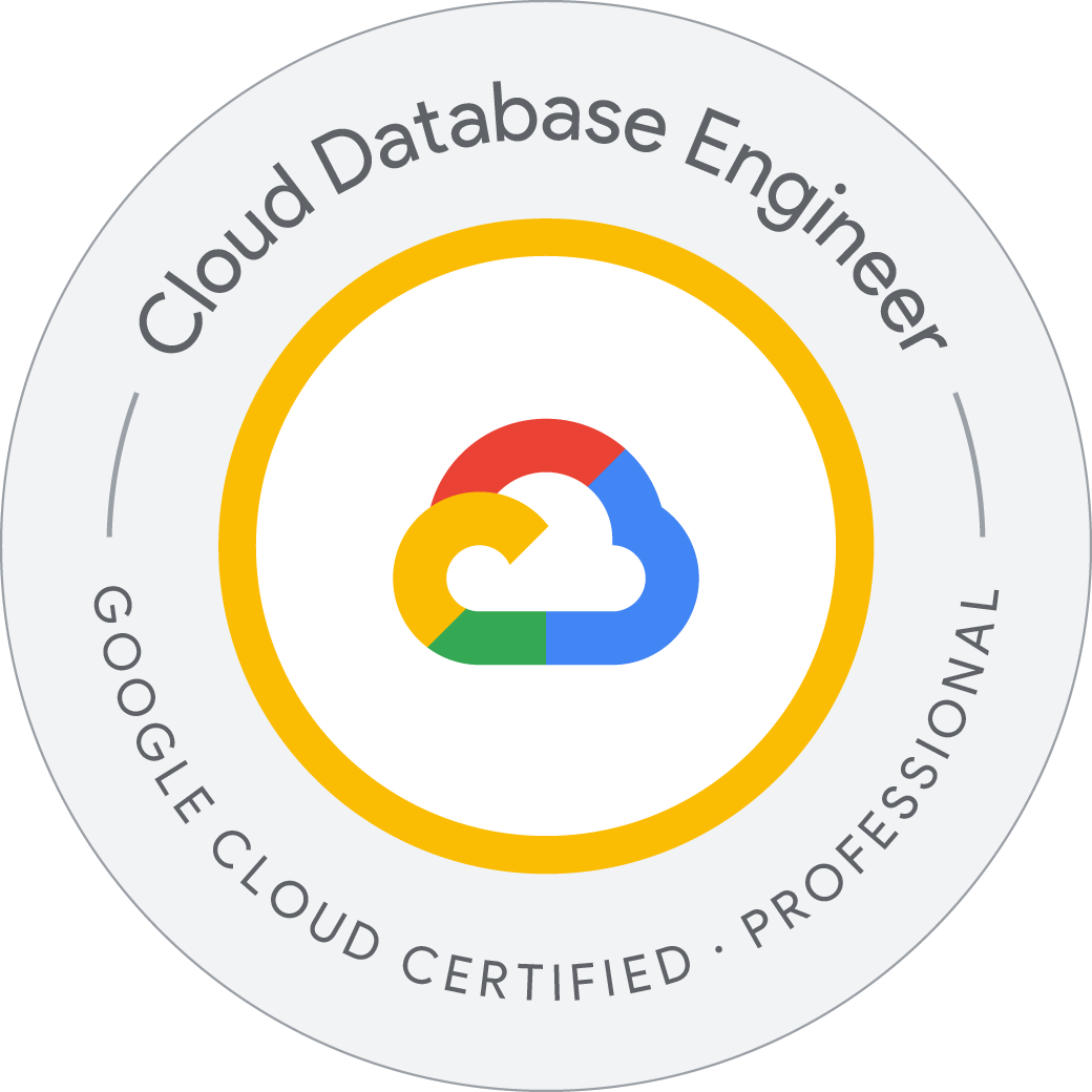 Professional Cloud Database Engineer — Google Cloud